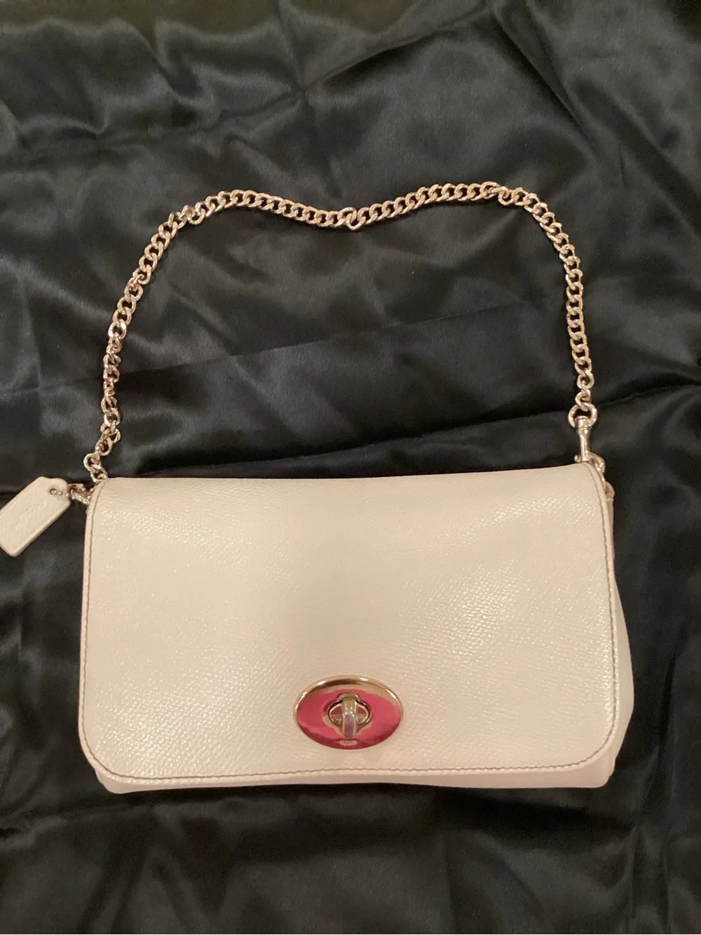 Coach Mini Ruby Crossbody in Ecru Leather🏝️🏝️ #F34604 🏝️🏝️ - Picture 4 of 13